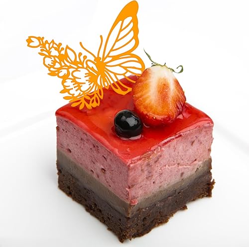 Miniatura 4 de Molde floreciente hueco de la mariposa, molde hueco del silicón del caramelo 3D del chocolate