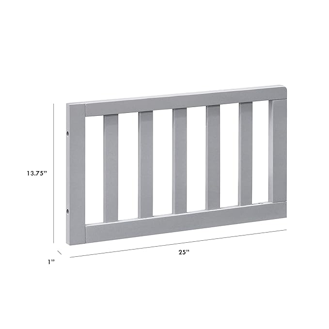 Kit de conversión para cama toddler DaVinci M12599 Gris miniatura 2