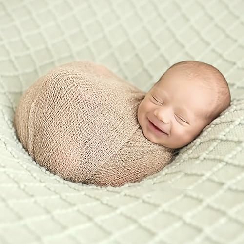 Miniatura 8 de Accesorios de fotografía para recién nacidos, manta elástica para fotografía de recién nacidos, para bebés, niños y niñas, posando accesorios para