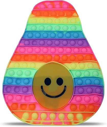 Miniatura 8 de Juguete sensorial jumbo para aliviar el estrés para niños y adultos, juguete sensorial relajante de silicona para TDAH y niños autistas (lazo)