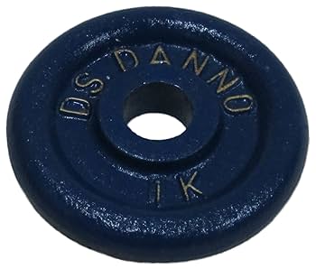 DANNO 20kg ダンベルプレート 青⓶ Amazon | ダンノ(DANNO) ハンドバーベル用プレート 1kg D-670