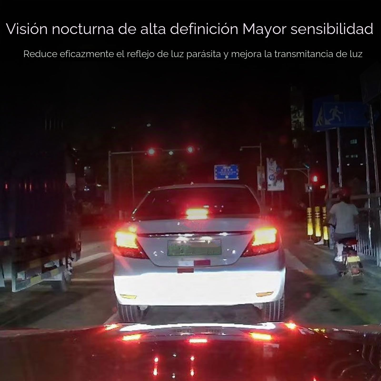 Cámara de Tablero 1080P FHD con Pantalla de 3,16 Pulgadas, Lente Giratoria de 360 ​​Grados, Detección de Movimiento, Visibilidad de Marcha Atrás, Grabación de Video en Bucle para