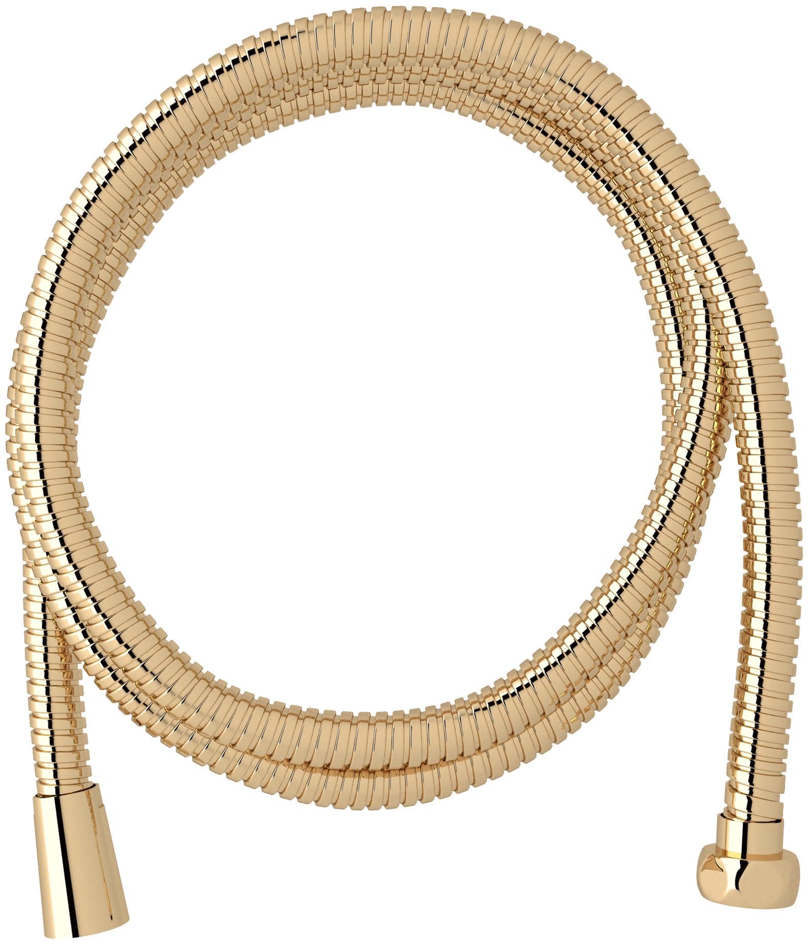 Manguera para ducha de mano Rohl con sistema antitorsión y acabado Inca Brass 1