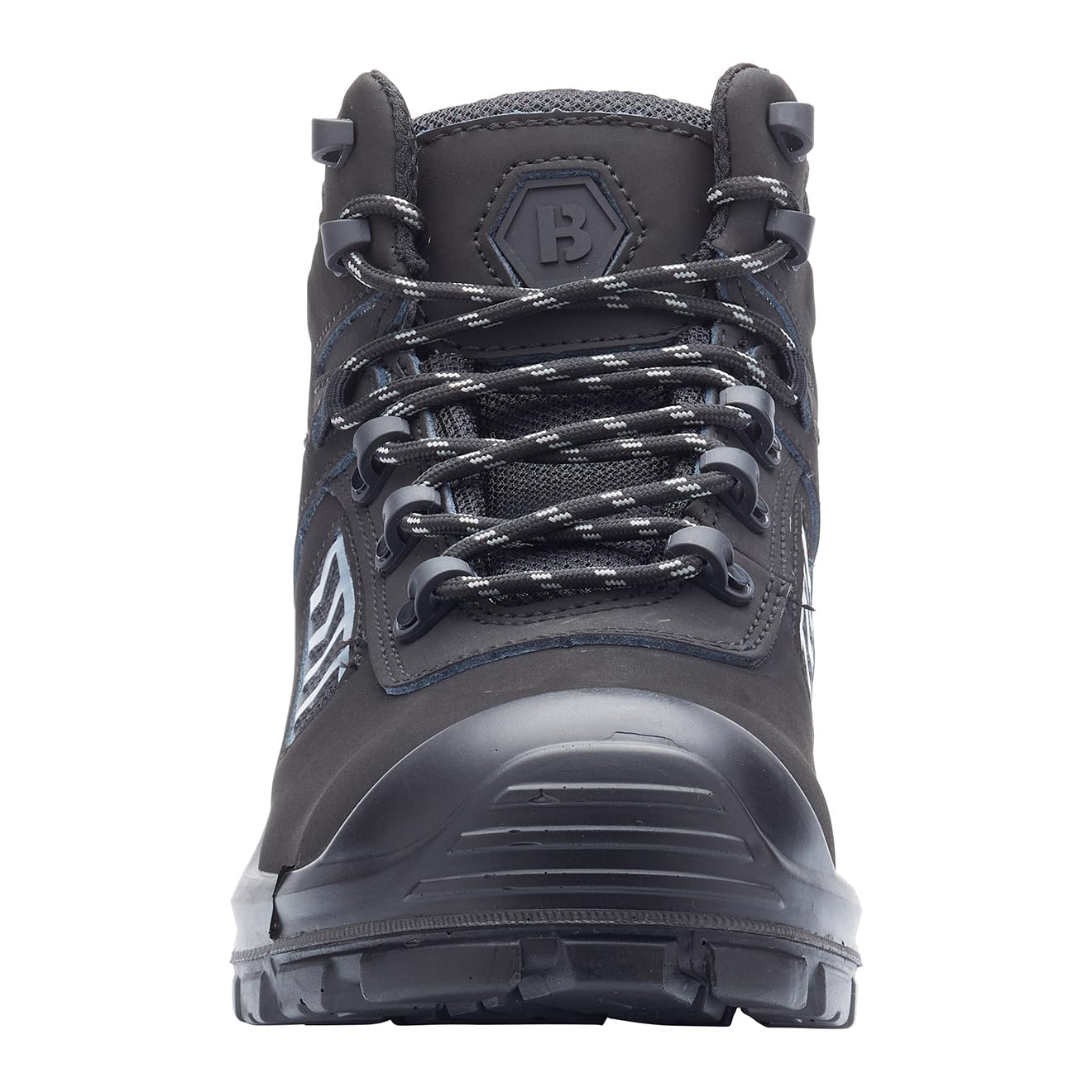 Blackrock TrekGuard Wasserdichte Arbeitsstiefel, Verbund-Sicherheitsstiefel, Leitergriff-Verbund-Zehenkappenstiefel, Herren- und Damen-Arbeitsstiefel, schwarz, leicht, strapazierfähig, Damen, weite