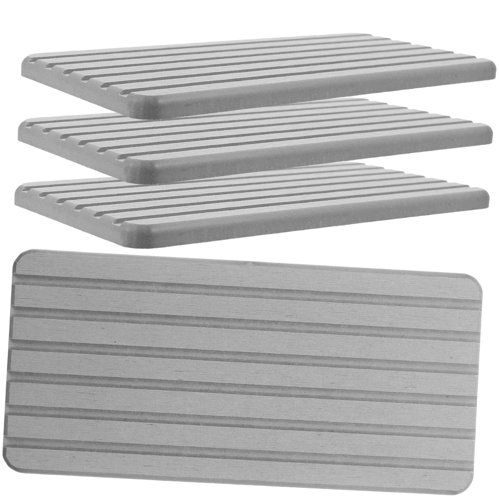 Sous-verres en diatomite SHOWERORO ultra-absorbants et réutilisables pour salle de bain