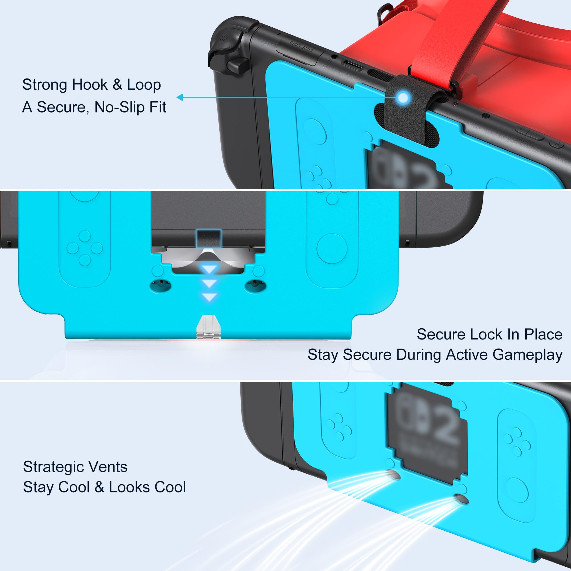 VR Headset for Switch 2, Orange & Blue : Amazon.sg: Electronics