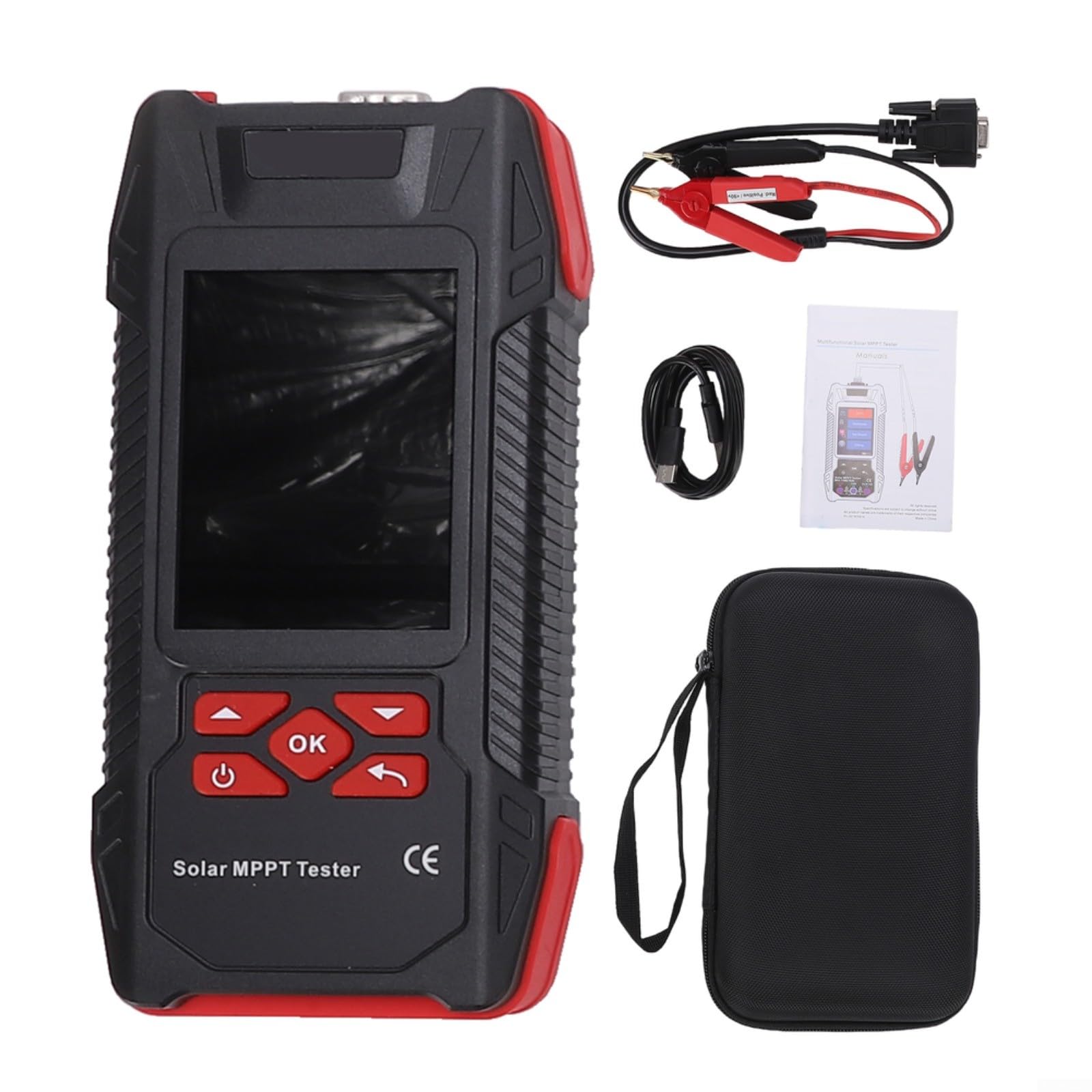 Für Solar Für MPPT Tester, 2000W Für Solarpanel Tester Für MPPT Meter Geeignet Für Solarpanel Automatische Abschaltfunktion