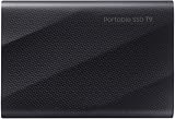 Samsung SSD Externe T9 Portable, 2 To, Vitesses de lecture/écriture jusqu'à 2000 Mo/s¹, USB 3.2 Gen 2x2, Compatible Mac, PC, Android et Appareils photo 12K, Noir, MU-PG2T0B/EU - 2