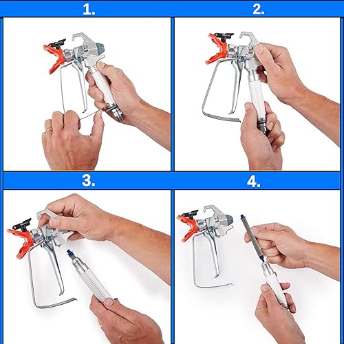 Miniatura 7 de 218131 50 Filtro de pistola de látex de malla para pistolas de pintura sin aire SG2 SG3 (paquete de 4)