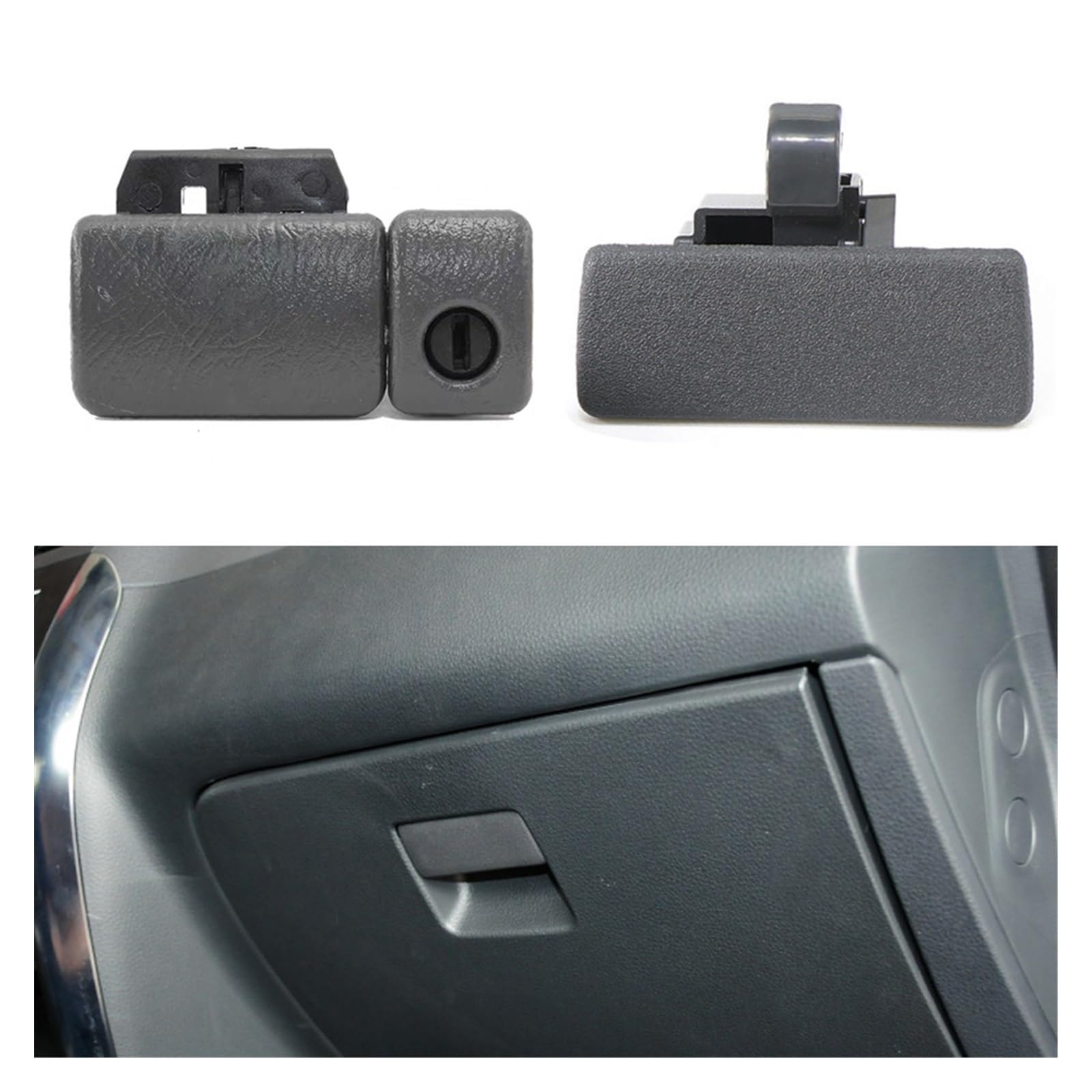 Maniglia Coperchio Vano Portaoggetti Per Suzuki Swift - Ricambio In Plastica PP Nero, 8.6x6x3 Cm - Foto 9