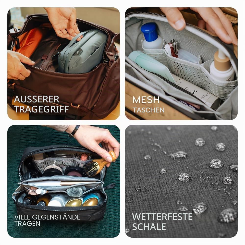 Peak Design Kultur- und Kosmetiktaschen für Damen