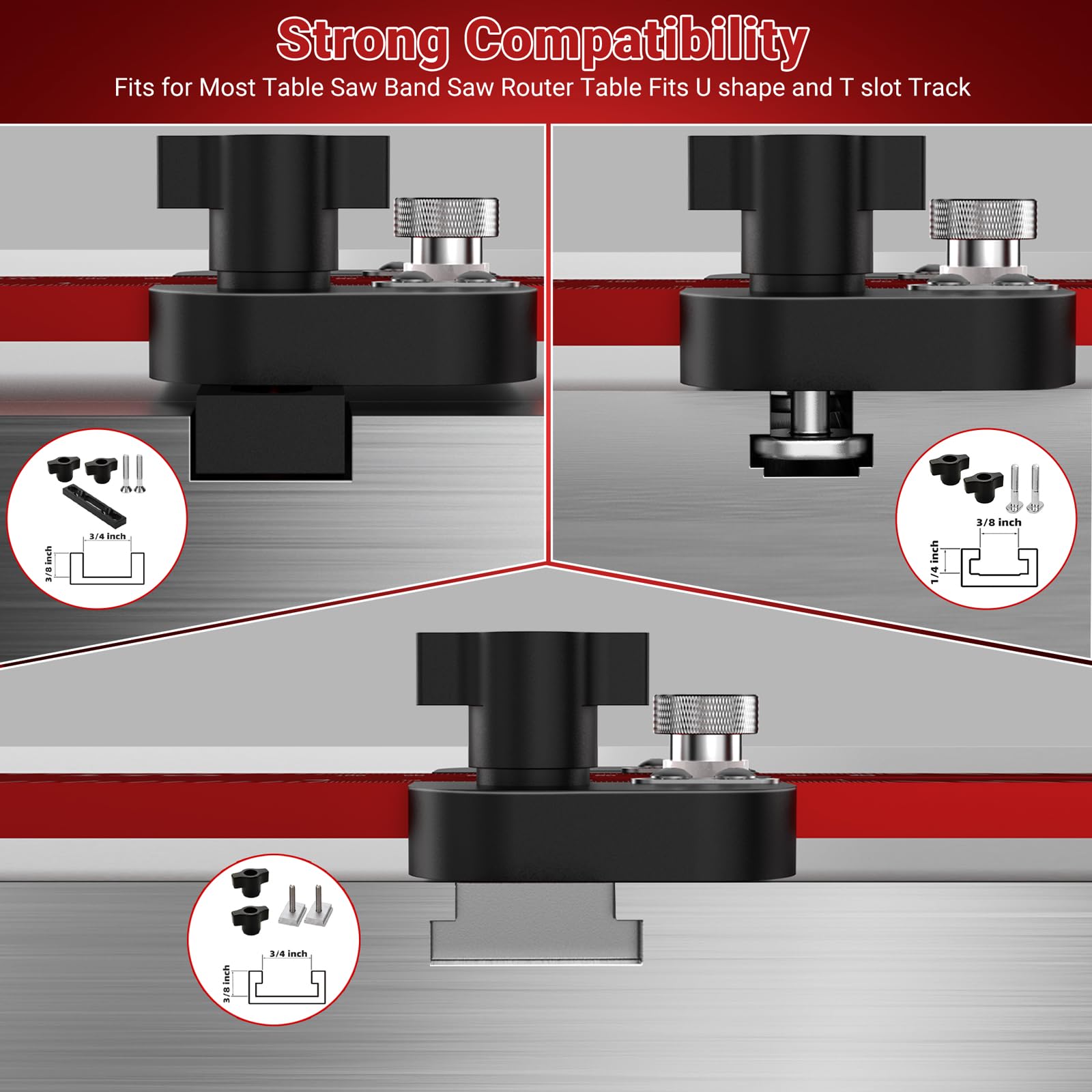 RHO-Gabarit De Scie De Table à Déchirure Fine Gabarit De Scie à Table