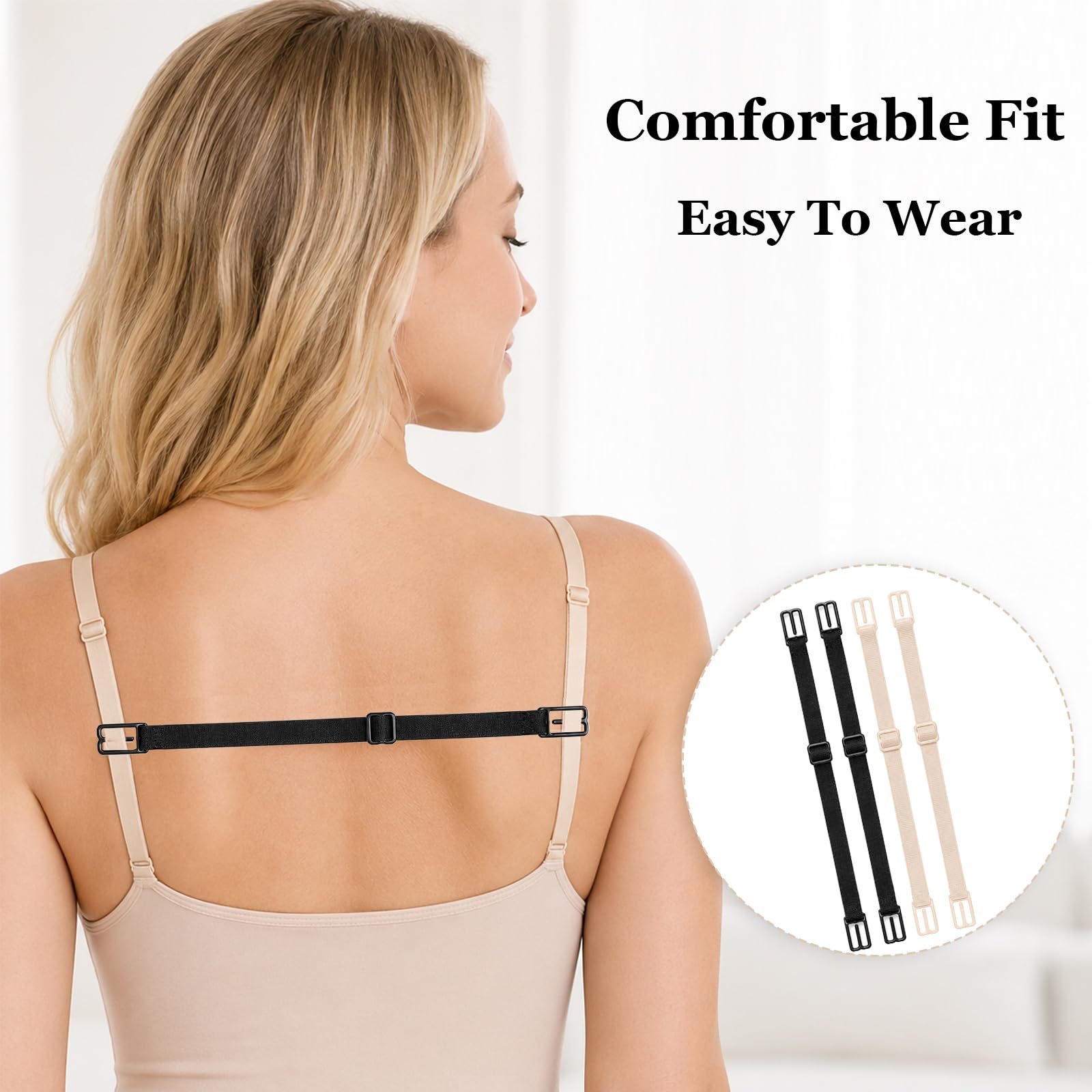 22 Pezzi Gancetti Reggiseno, Spalline Incrociate Gancetti Reggiseno, Clip Antiscivolo, Fissatori per Spalline Accessorio Reggiseno Tutti i Giorni Donna Eventi Formali Vacanze Uscite