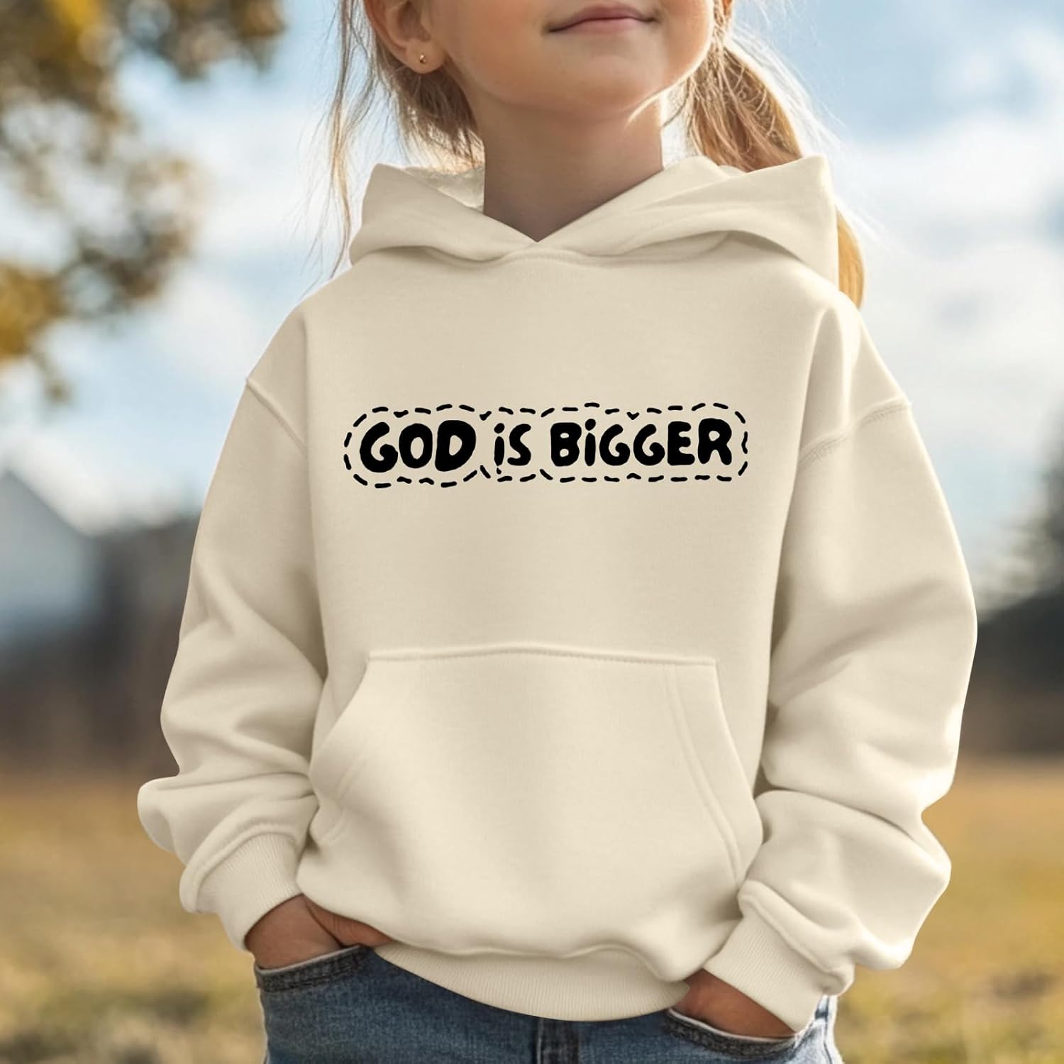 Christian Jesus God Hoodie for Girls Bible Verse Faith Religious Inspirational Sweatshirt Cute Preppy Graphic Tops - Image 4