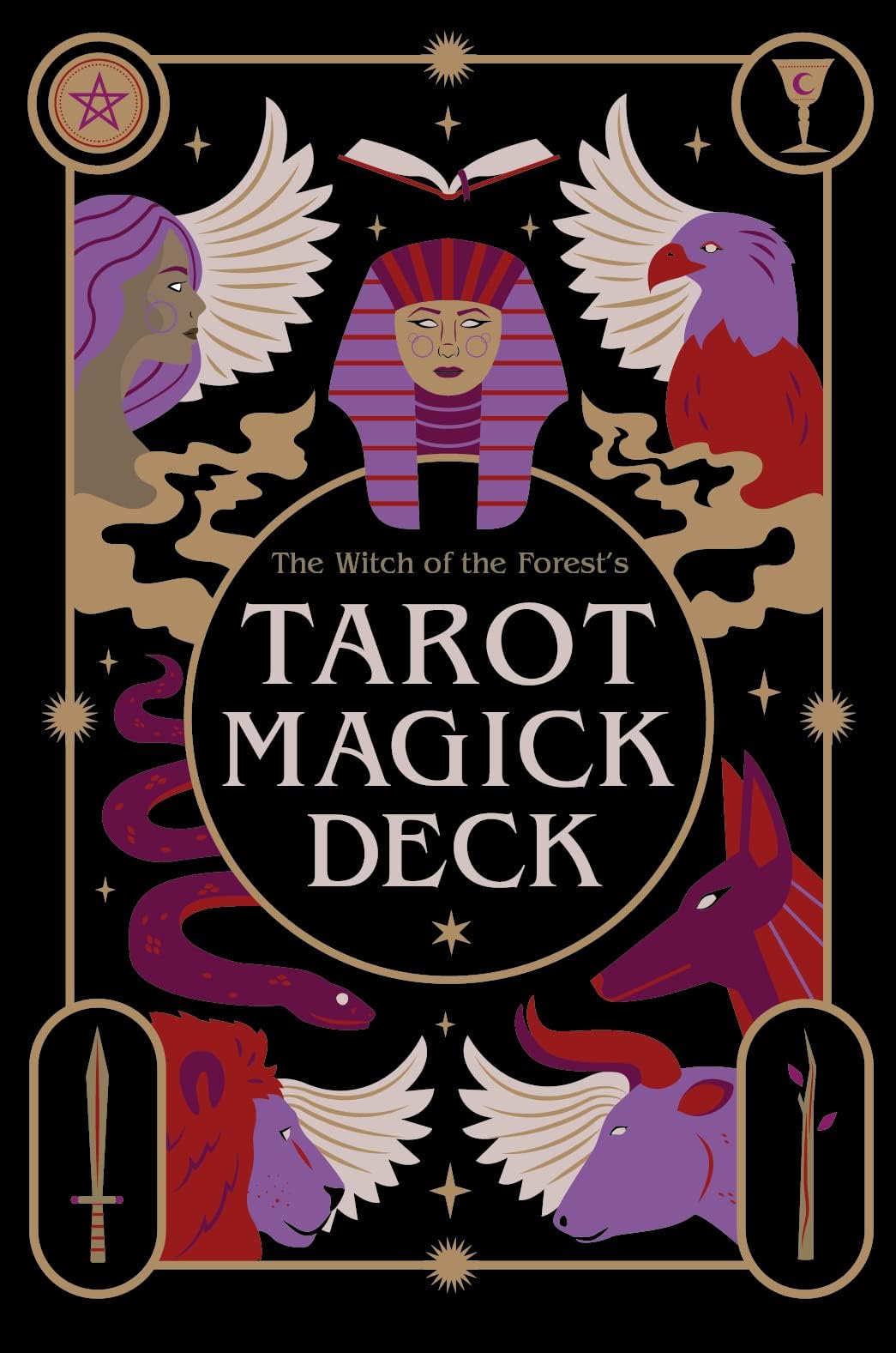 The Witch of the Forest's Tarot Magick Deck: 78 Cards and Instructional Guide (Esoteric Decks)