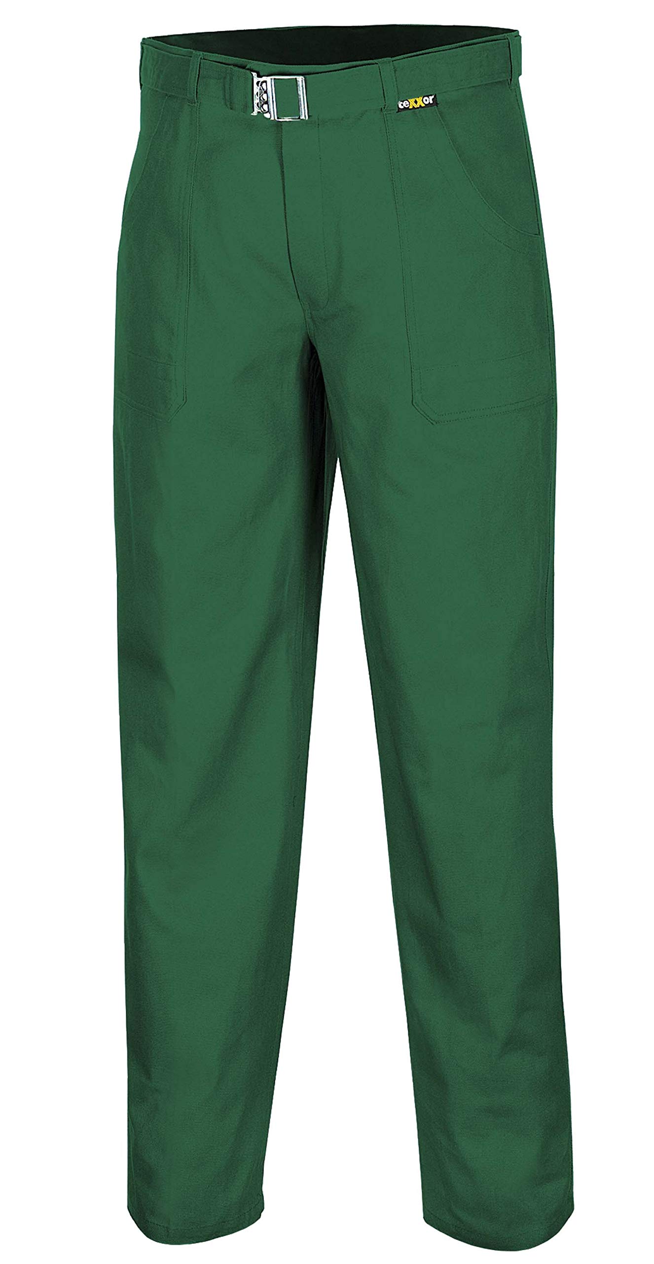 Pantalon de travail industrie BTP Couleur polycoton vert noir