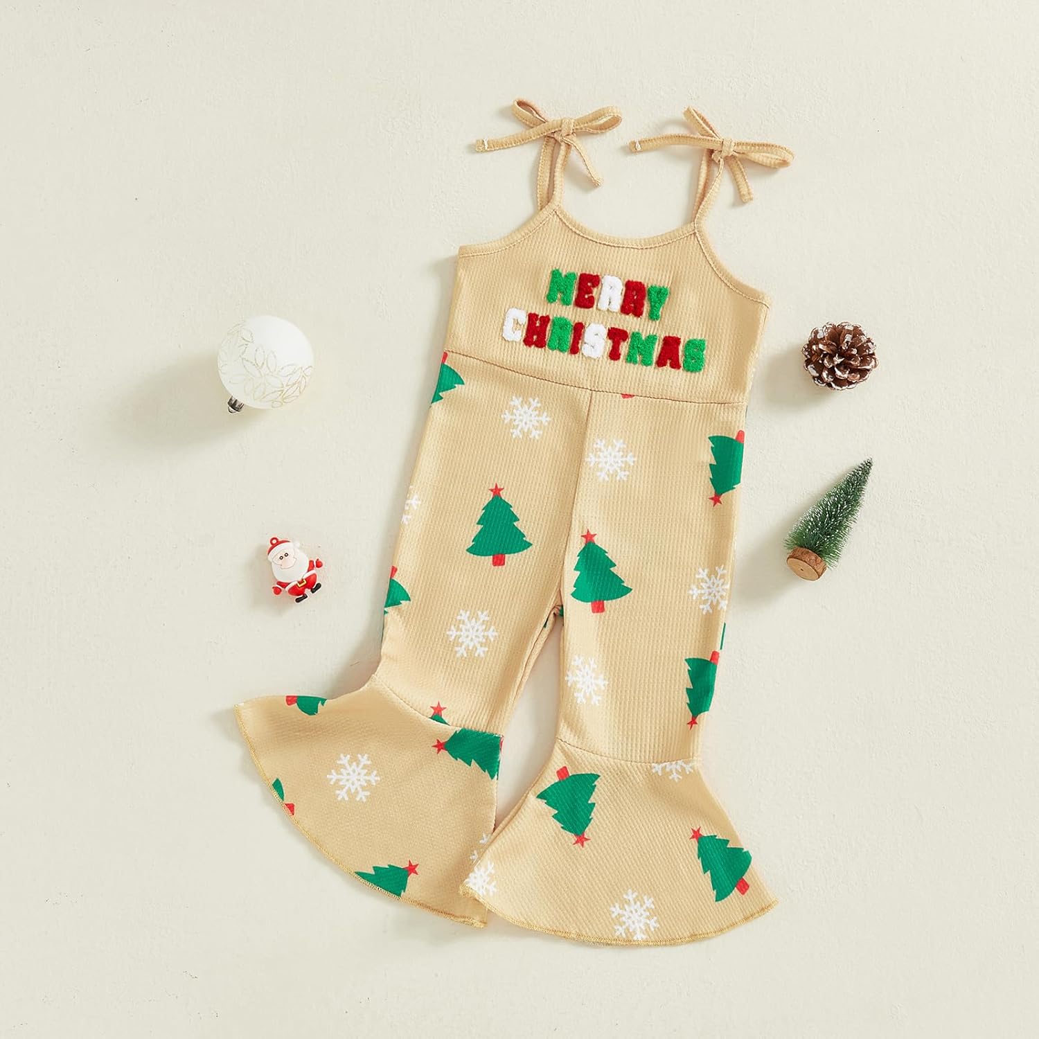 ZAXARRA Toddler Baby Girl Clothes Baby Girl Jumpsuit Romper Baby Overalls Straps Bell-Bottom Pants Baby Fall Summer Outfits - Image 3