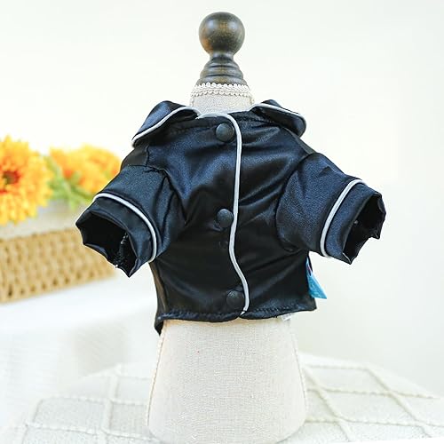 Miniatura 5 de Pijamas para perros, camisas de seda suave, ropa de descanso, cómoda, transpirable, para cachorros, ropa para mascotas, Bulldog francés, Yorkie Shih