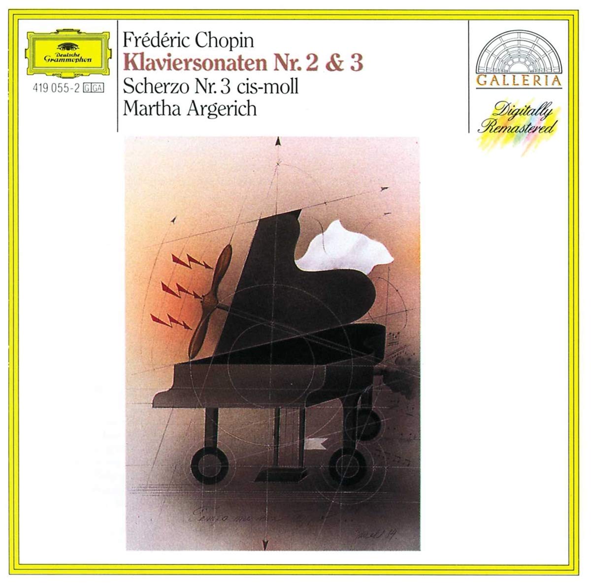 Piano Sonatas 2 & 3 / Scherzo 3 [Audio CD] Martha Argerich and Frédéric Chopin