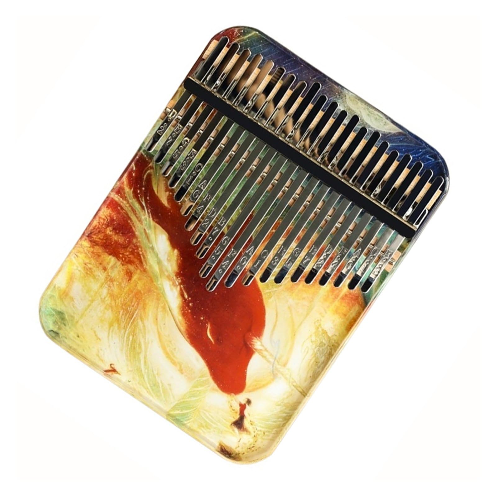 21 Tasten Daumenklavier Kalimba Fingerklavier Anfängergeschenk