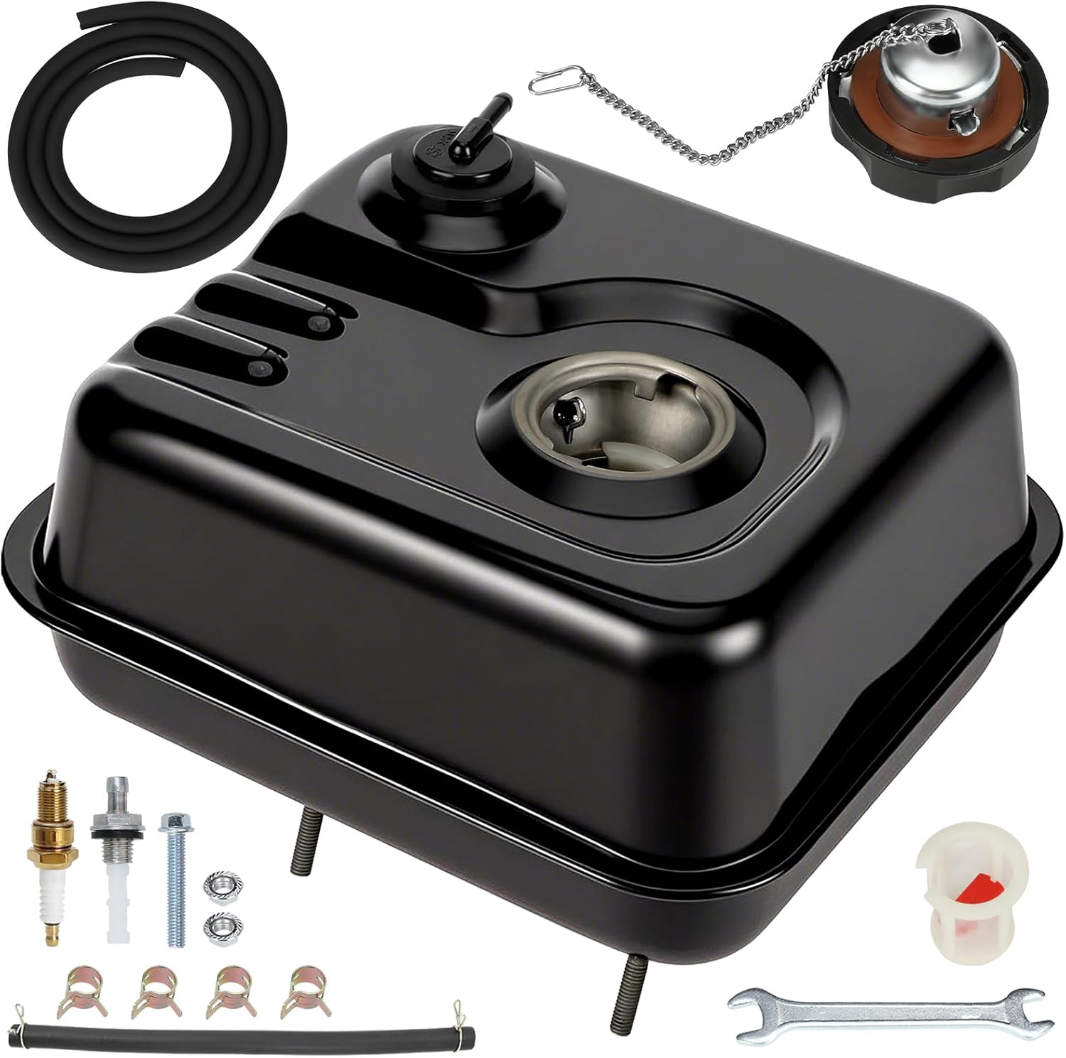 Gas Fuel Tank Kit Compatible with 212cc Engine Pressure Washer 0J88870129 G19 6602 3100psi 3600psi 2500psi 6924 6590 6470 Replacement Parts Assembly Accessories with Gas Cap