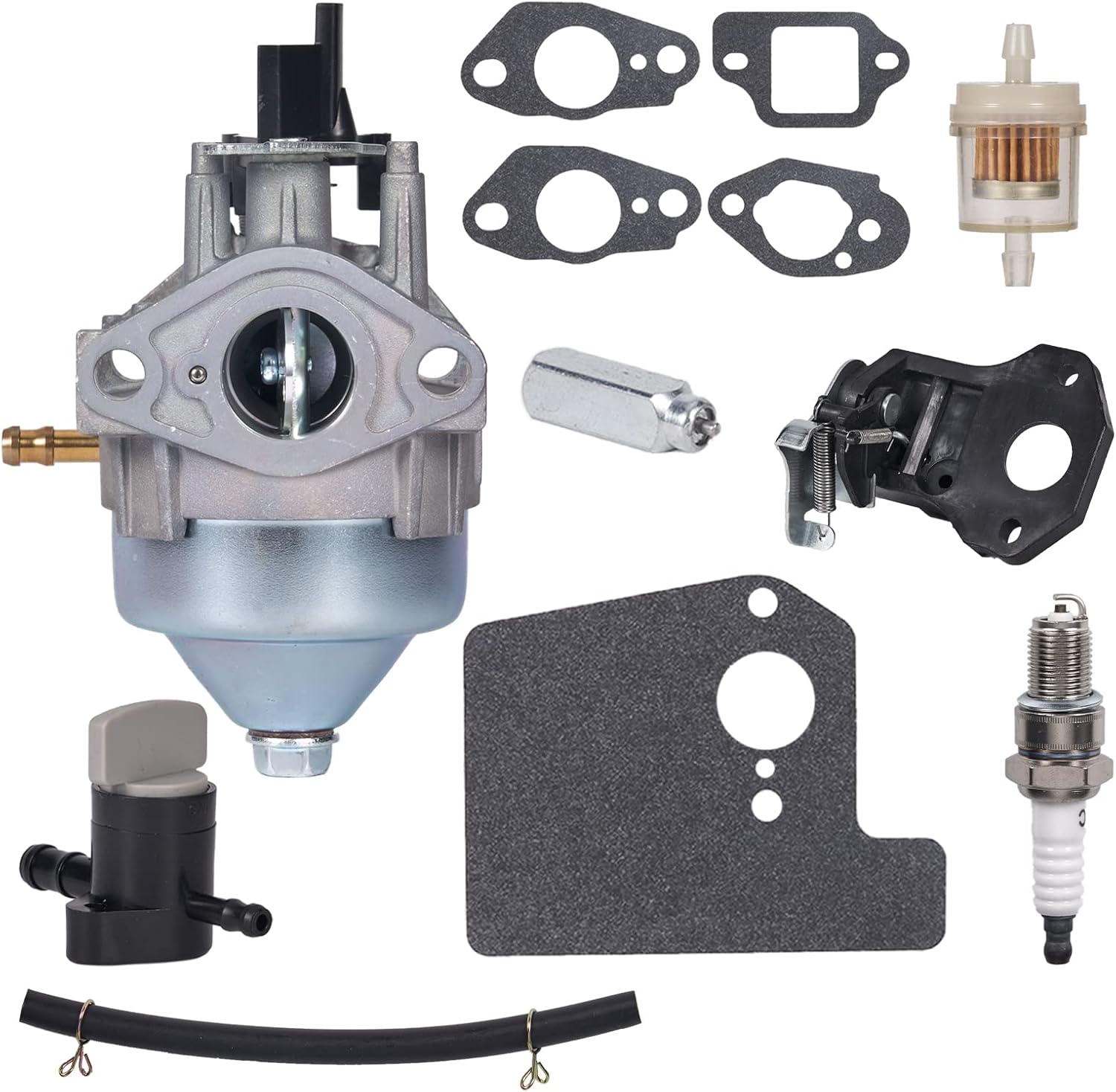 16100-Z8B-901 (BB76A A) Carburetor Kit for Honda GCV160LA0 GCV160LA1 HRR216K10 HRR216K11 HRR216K9 HRS216K5 HRS216K6 Engines with 16620-Z8D-305 Thermo Wax Assembly 16600-Z8B-900 Choke Control