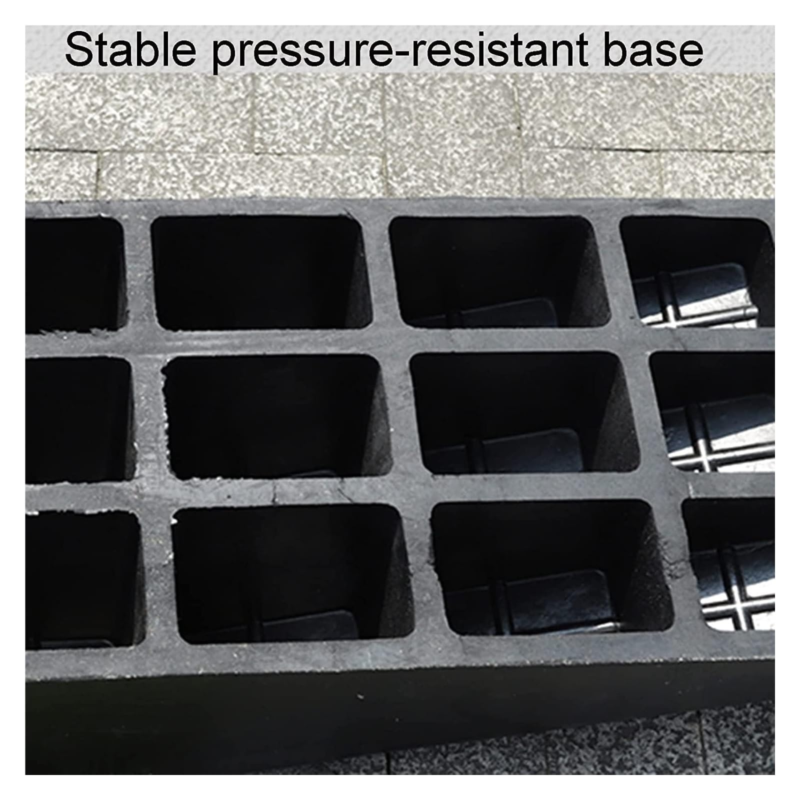 Threshold Ramp Ramp Ramp Non-Slip Ramps Heavy Duty Rubber Threshold Ramp Door Steps Handicap Ramps Home Stairs Scooter Ramp Anti-Slip (One Colo