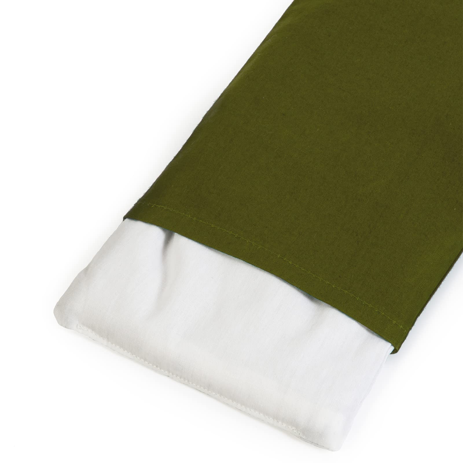 Cuscino Occhi Yoga In Cotone Biologico Con Semi Di Lino - Per Relax, Mal Di Testa E Occhi Stanchi