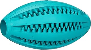 Trixie 3290 Denta Fun Rugby Ball Mint Fresh Natural Rubber 11 cm product image