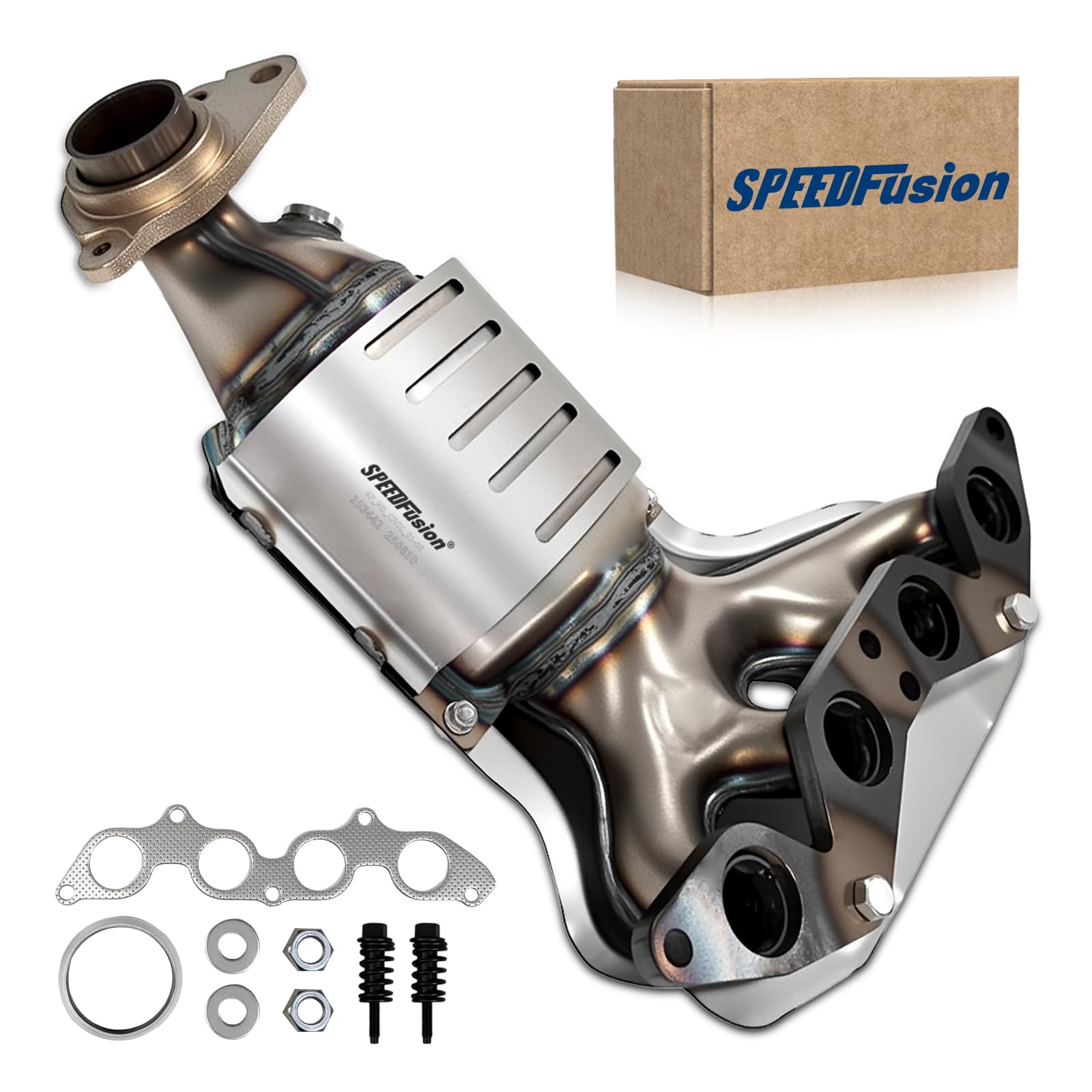 Amazon.co.jp: SPEEDFusion フロント触媒コンバーター 2001 2002 2003