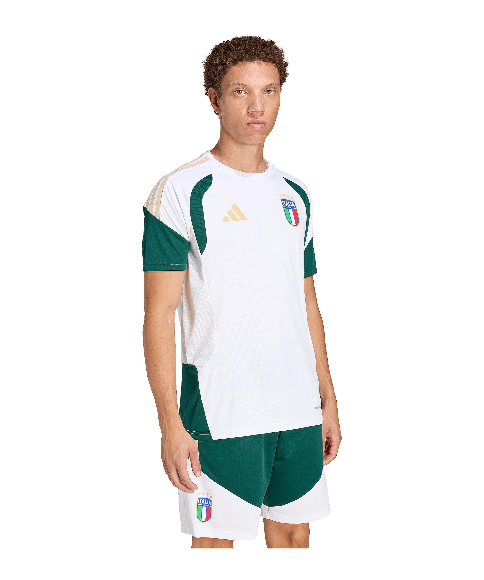 adidas Performance Italien Tiro koszulka treningowa, biała męska