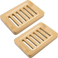 Vista 9 de Anwenk Jabonera para ducha, soporte para jabón, bandeja de jabón, escurridor de jabón de silicona flexible para ducha, baño, cocina, encimera