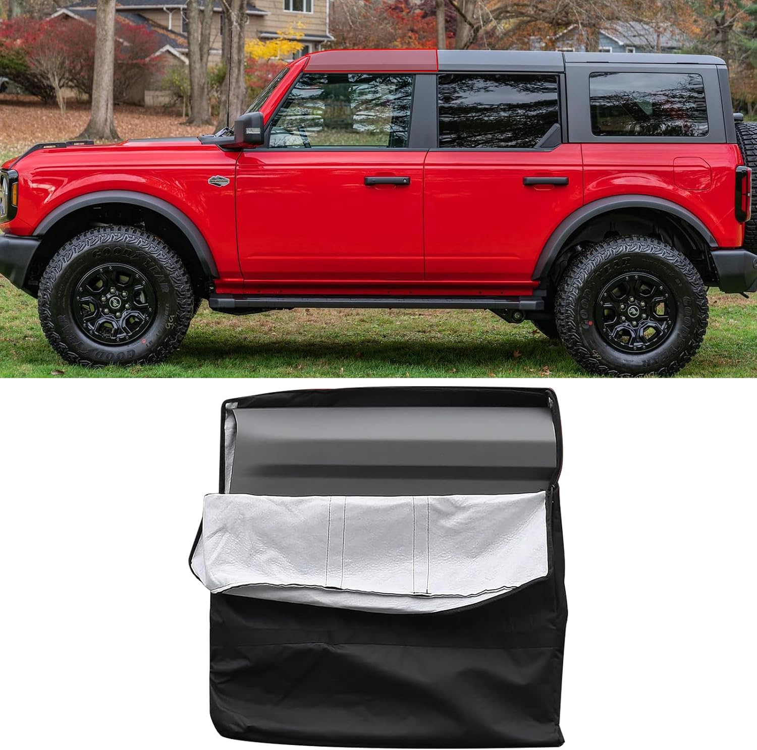 Hard Top Storage Bag Compatible with Ford Bronco 2021-2026