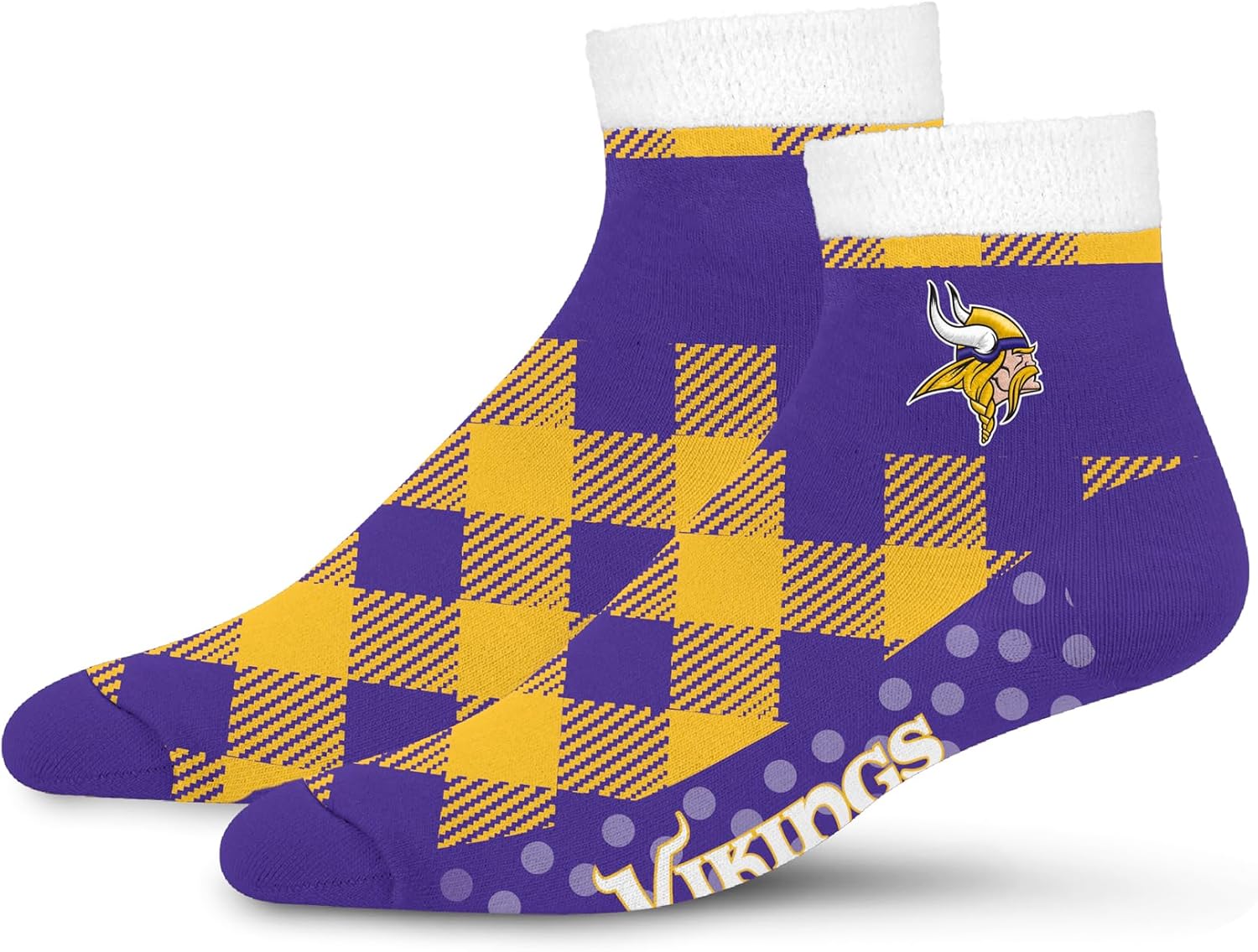 For Bare Feet NFL Unisex Cozy Buff Cabin Sock Nfl