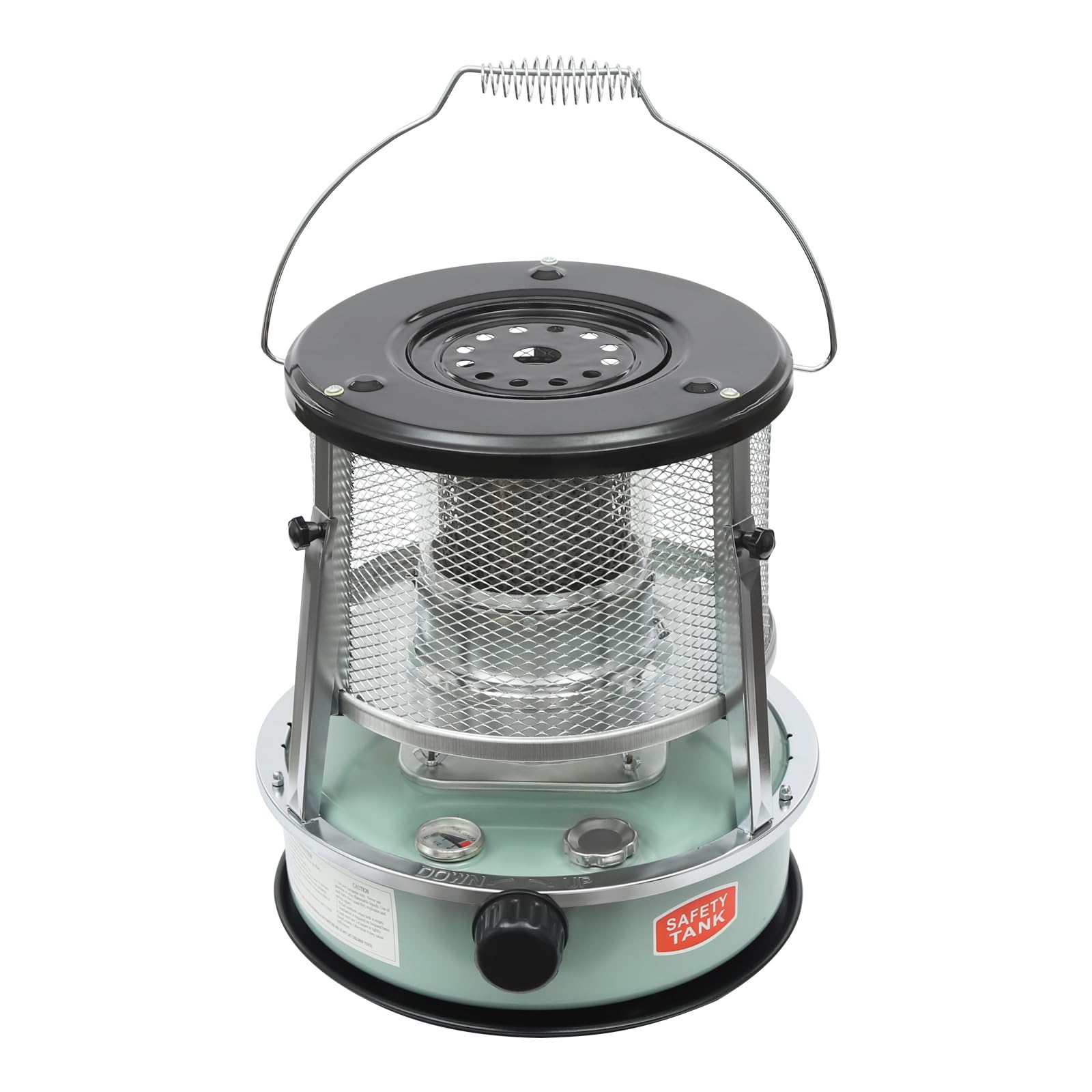 4.6L 2600W Petroleumofen Camping Petroleumheizung Tragbare Heizung Petroleum Innenräume Mobile Heizung Heizstrahler Ohne Strom Ideal für Zuhause Garten Garage & Notfall