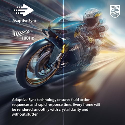 Miniatura 3 de PHILIPS Monitor Full HD sin marco de 24 pulgadas (1920 x 1080) 100Hz, VESA, 1 HDMI x1, puerto VGA x1, cuidado ocular, garantía de reemplazo