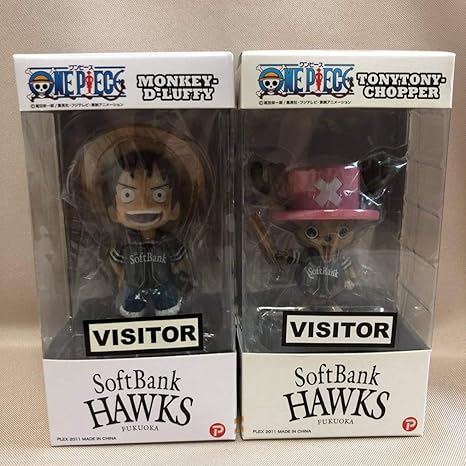 Amazon ワンピース 福岡ソフトバンクホークス ルフィ チョッパー ビジター版 ボビングヘッド 303 おもちゃ おもちゃ Amazon ワンピース 福岡ソフトバンクホークス ルフィ チョッパー ビジター版 ボビングヘッド 303 おもちゃ おもちゃ