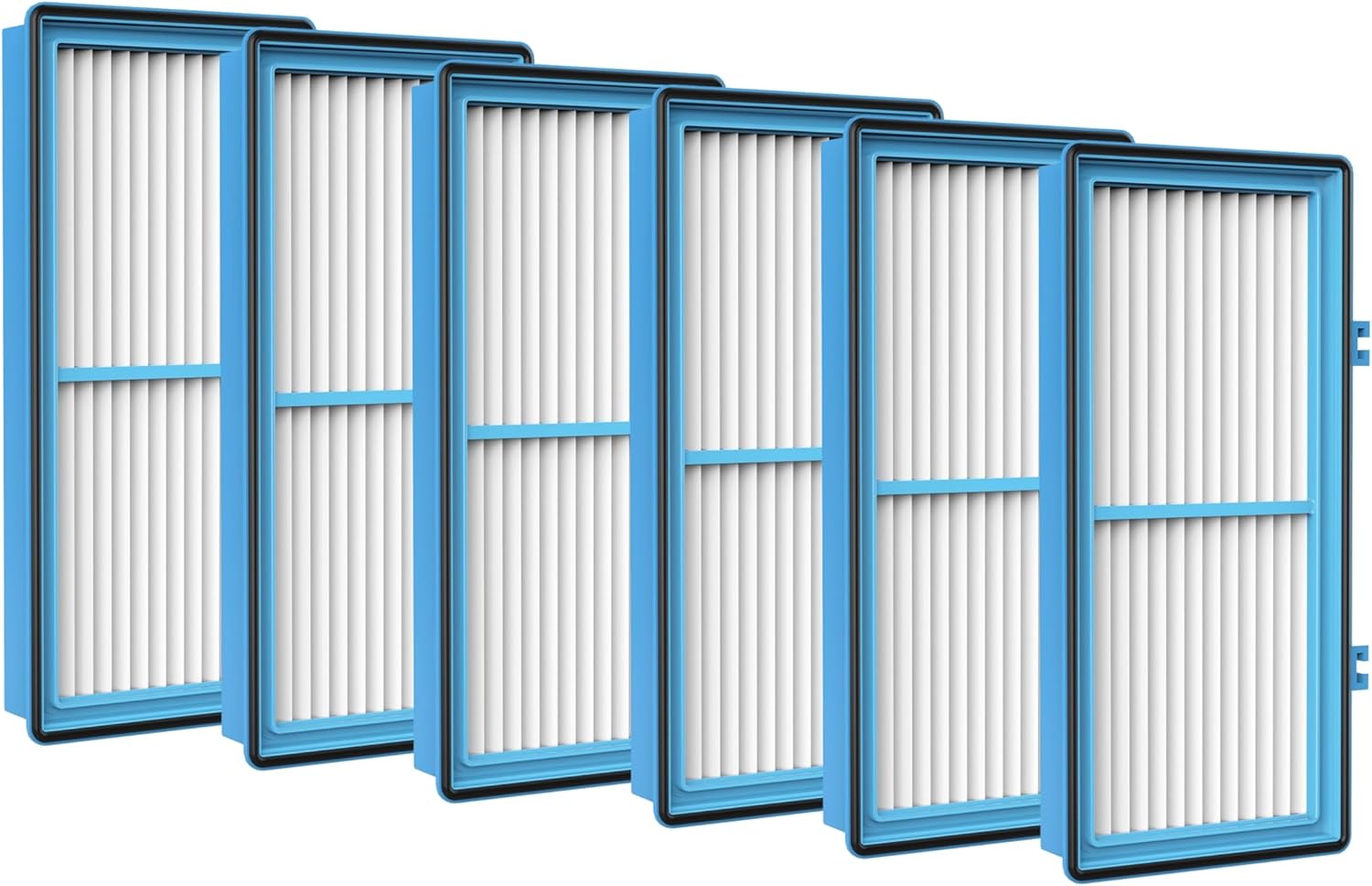 Nispira AER1 Filter Replacement for Holmes Air Purifier HAPF30AT HAP242-NUC Total Air HEPA 6 Packs, 1.2 x 10 x 4.6 Inches
