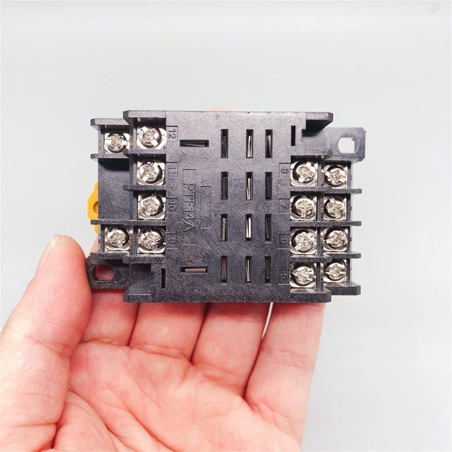 10pcs Silver Contact Small electromagnetic Intermediate Relay LY4NJ HH64P AC 220V DC 12/24V 14pin 4Z with Socket Base 10A 250V