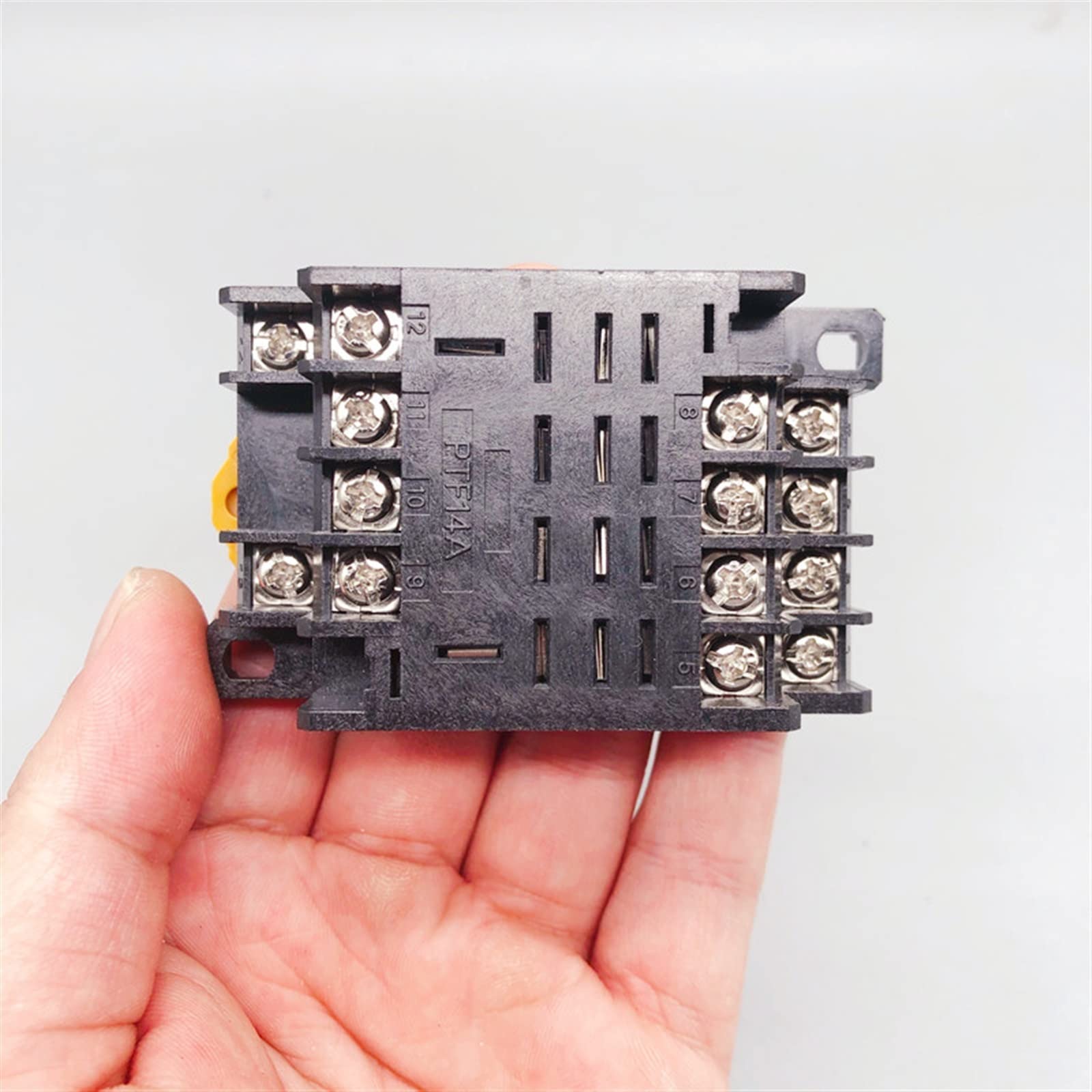Relé electromagnético intermedio pequeño de contacto plateado LY4NJ HH64P, CA 220 V, CC 12/24, 14 pines, 4, con base zócalo, 10 A, 250