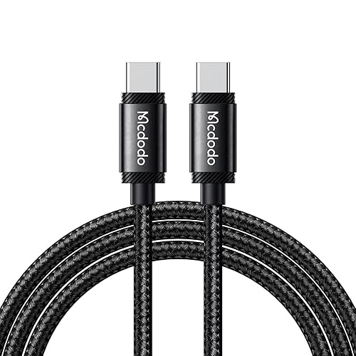 mcdodo Cable USB C, cable de carga USB C a USB C de 240 W, PD 3.1 tipo C, iPhone 15, cable de carga rápida compatible con MacBook Pro, iPad Pro Air,