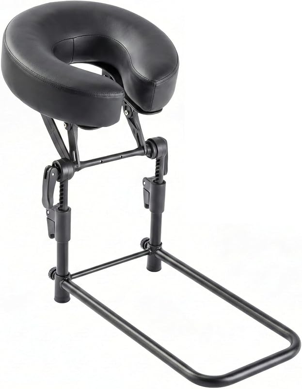 Suporte de cabeça para cama MAOSEMSI com altura ajustável e almofada de espuma viscoelástica, Basic Set, preto