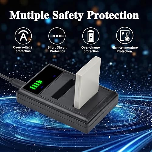 Miniatura 5 de Pickle Power Batería EN-EL5 y cargador dual LED para Nikon CoolPix P530, P520, P510, P100, P500, P90, P80, P5100, P5000, P6000, 3700, 4200, 5200,