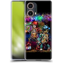 Head Case Designs Officially Licensed Jumbie Art Boombox Robots Visionary Soft Gel Case Compatible With Motorola Moto G85