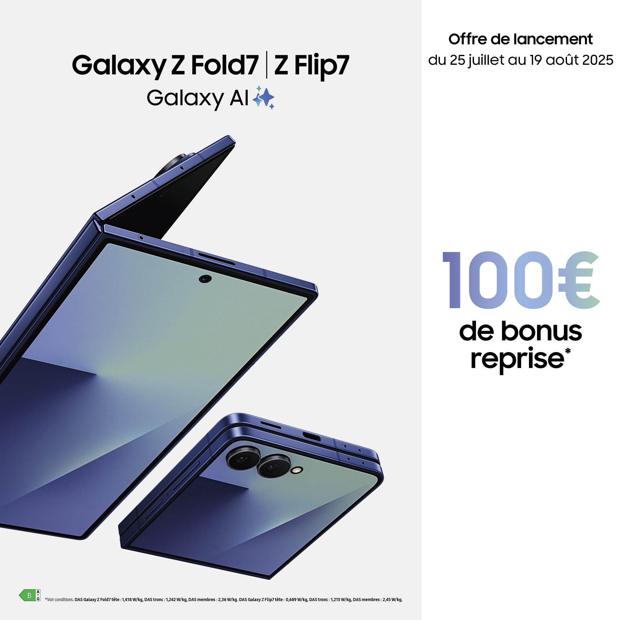 Image secondaire de Samsung Galaxy Z Fold7 - Smartphone Pliable 5G avec Chargeur Rapide Inclus