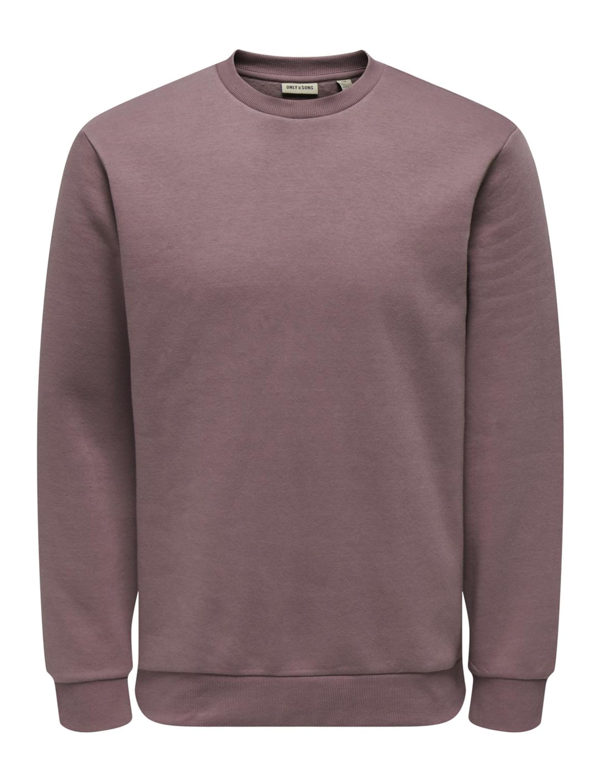 ONLY & SONS Onsceres Crew Neck Noos, Twilight Mauve, M