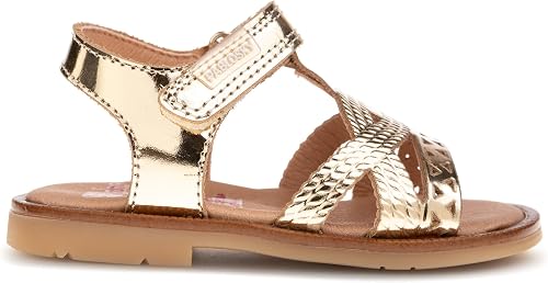 Sandali Pablosky Mary 056586 Per Bambine – Pelle Naturale, Suola Antiscivolo SUPERFLEX, Chiusura Adesiva, Made In Spain