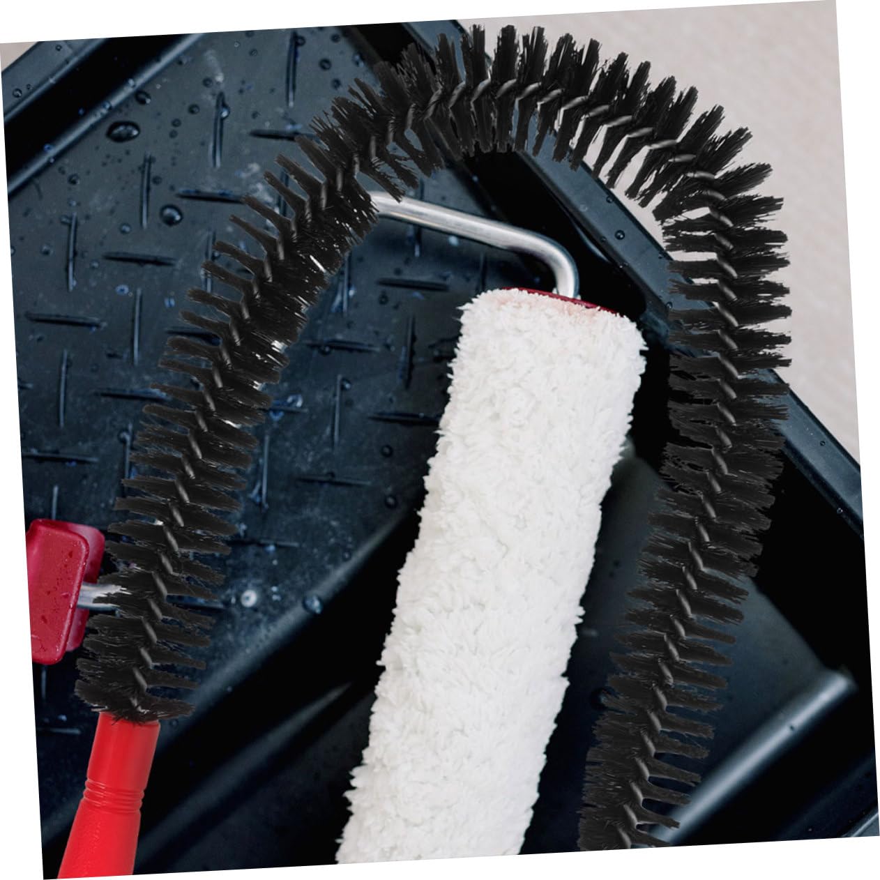 iplusmile 6pezzi Spazzole Flessibili Per Pulizia Refrigeratore e Ventilazione Scovolino Multiuso Per Tubo Motore Auto Bottiglie e Vasi Utensili Pratici Per La Casa e Auto