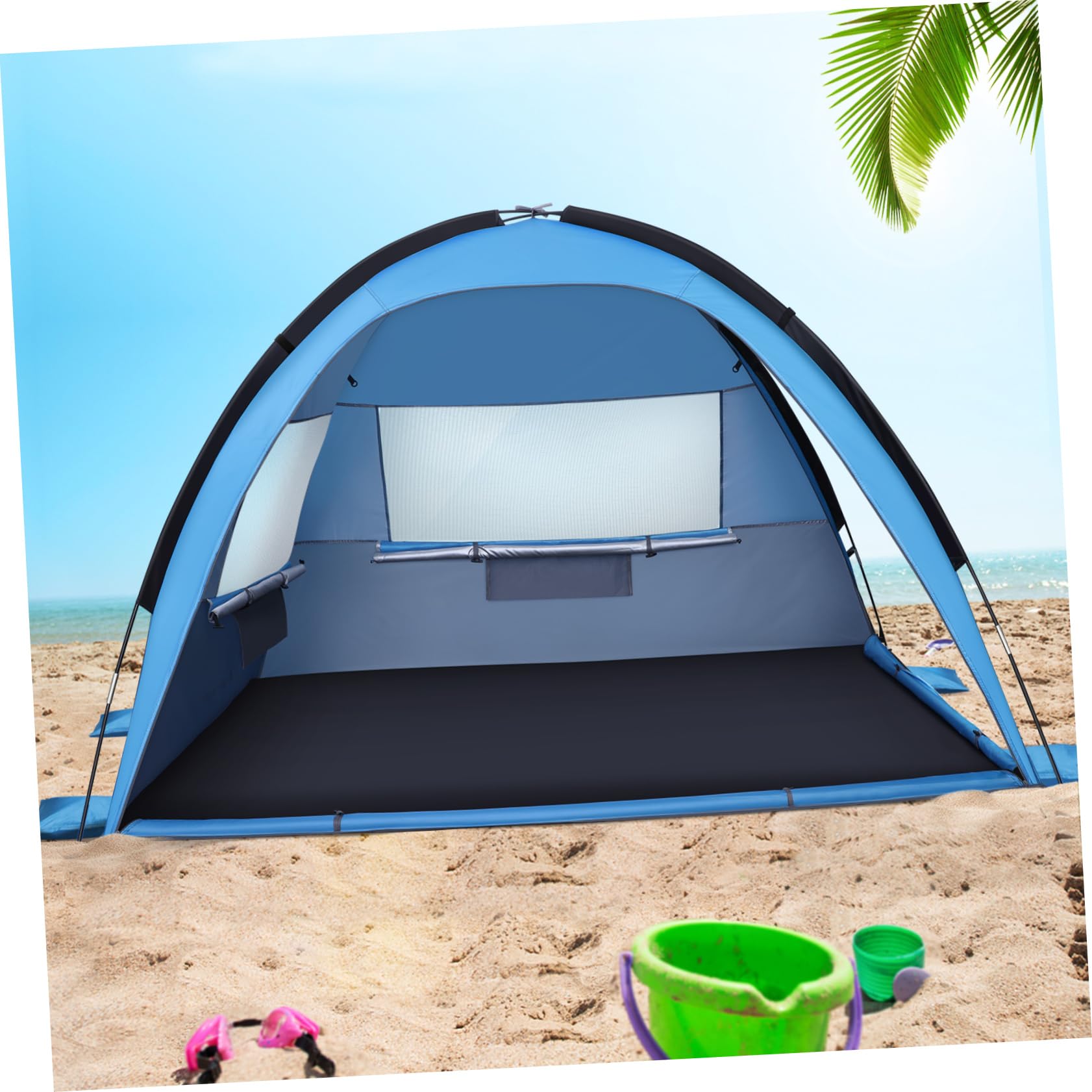 Tente de plage portable BESTonZON abri solaire de camping