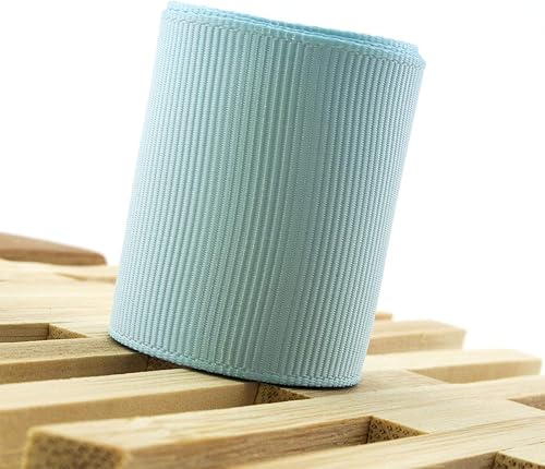 Miniatura 8 de Summer-Ray - Cinta de grogrén de 5 yardas, 1.5 pulgadas (1.496 in), colores individuales (vino)